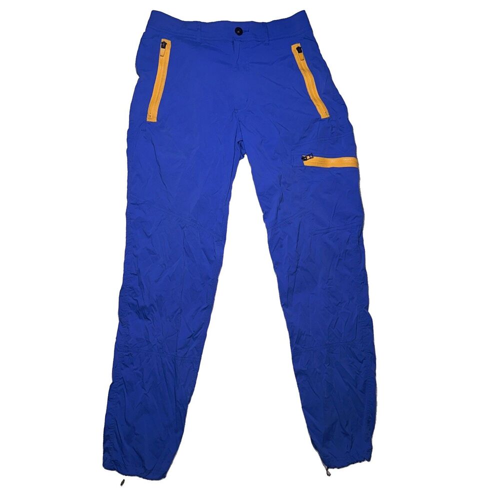 REI Co-Op x Outdoor Afro Trekking Pants Mens 32x32 Performance Ultralight Blue
